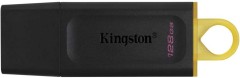 Флеш Диск Kingston 128GB DataTraveler Exodia DTX/128GB USB3.2 черный/желтый