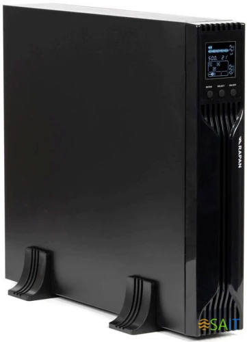 Источник бесперебойного питания Бастион RAPAN-UPS 3000-RACK-IN-4X9 2100Вт 3000ВА черный