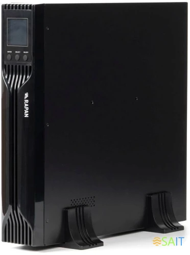 Источник бесперебойного питания Бастион RAPAN-UPS 3000-RACK-IN-4X9 2100Вт 3000ВА черный