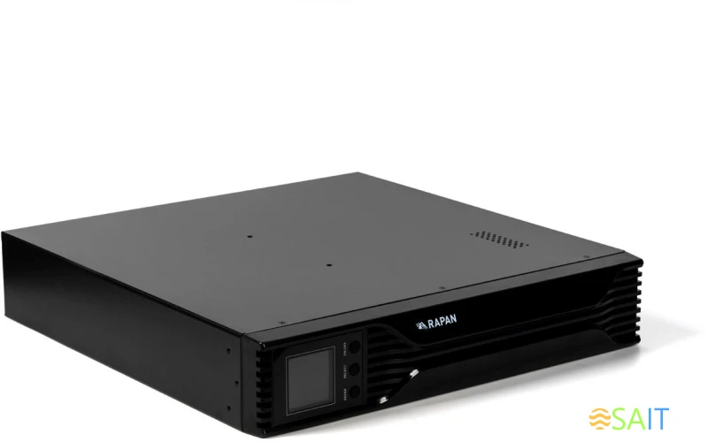 Источник бесперебойного питания Бастион RAPAN-UPS 3000-RACK-IN-4X9 2100Вт 3000ВА черный