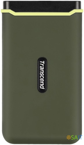 Накопитель SSD Transcend USB-C 2Tb TS2TESD380C темно-зеленый