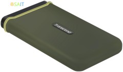 Накопитель SSD Transcend USB-C 2Tb TS2TESD380C темно-зеленый