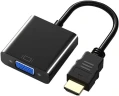 Переходник видео Premier 5-983B HDMI/VGA (f) 0.15м. черный
