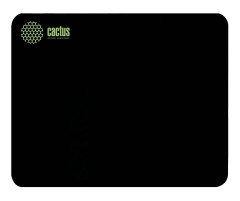 Коврик для мыши Cactus Black черный 300x250x2мм (CS-MP-P01M)