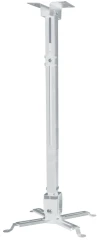 Кронштейн для проектора Buro PR04-100W белый макс.20кг потолочный поворот и наклон