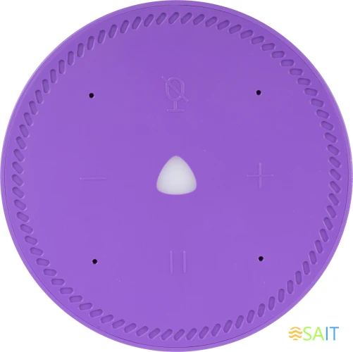 Умная колонка Yandex Станция Лайт Алиса фиолетовый 5W 1.0 BT 10м (YNDX-00025P)