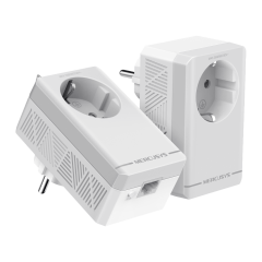 AV600 Комплект адаптеров Powerline с розеткой Mercusys Technologies CO MP300P KIT