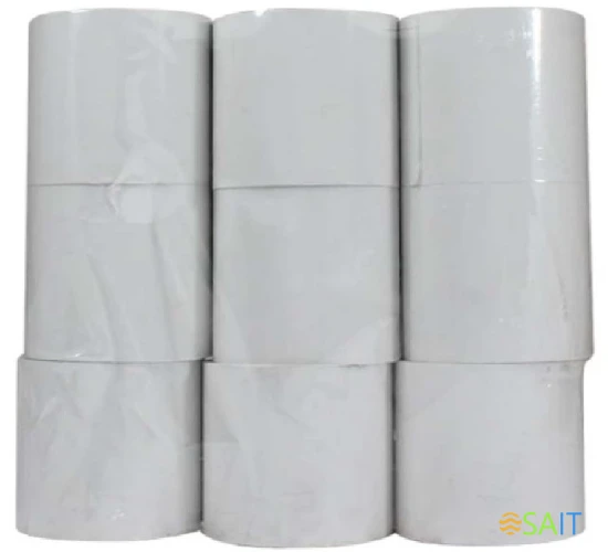 Лента чековая Silwerhof 80мм 80м 12mm термобумага (упак.9шт)