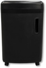 Шредер Office Kit S180 (0,8x1) черный (секр.P-7) фрагменты 5лист. 32лтр. пл.карты CD