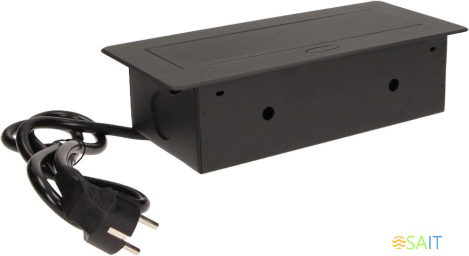 Сетевой разветвитель Premier 3R 1.8м (3 розетки) черный (коробка)