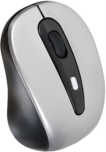 Мышь Оклик 435MW черный/серый оптическая 1600dpi беспров. USB для ноутбука 4but (945812)