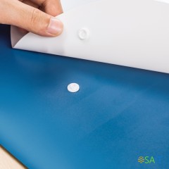 Конверт на кнопке Deli Linfini EF763 A4 гориз. расшир. гладкий полипропилен ассорти внешний карман