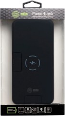 Мобильный аккумулятор Cactus CS-PBFSQT-10000 10000mAh QC/PD 18W 3A USB-A/USB-C беспров.зар. черный
