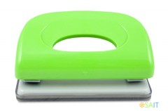 Дырокол Kw-Trio Dolphin 091X9BLACK макс.:10лист. пластик черный отв.:2 с линейкой