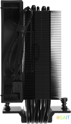 Устройство охлаждения(кулер) PcCooler RT500 BK Soc-AM5/AM4/1200/1700/1851 черный 4-pin 32dB Al+Cu 240W Ret (RT500-BKNWXX-GL)