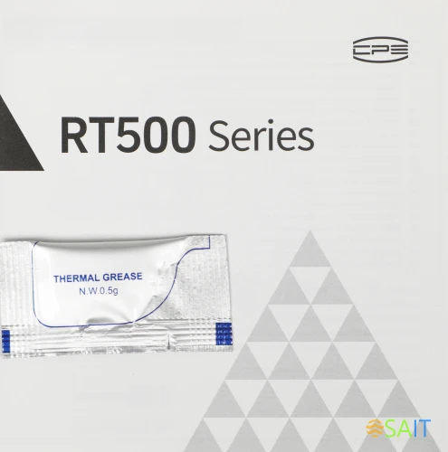 Устройство охлаждения(кулер) PcCooler RT500 BK Soc-AM5/AM4/1200/1700/1851 черный 4-pin 32dB Al+Cu 240W Ret (RT500-BKNWXX-GL)