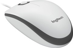 Мышь Logitech M100 белый/черный оптическая 1000dpi USB 2but (910-006764)