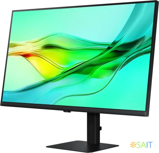 Монитор Samsung 32" ViewFinity S6 S32D604UAIXCI черный IPS LED 5ms 16:9 HDMI матовая HAS Piv 1000:1 350cd 178гр/178гр 2560x1440 100Hz DP Quad 2K (1440p) USB 7.2кг