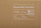 Монитор Samsung 27" F27T450FZU черный IPS LED 16:9 HDMI M/M полуматовая HAS Piv 250cd 178гр/178гр 1920x1080 75Hz FreeSync DP FHD USB 4.6кг