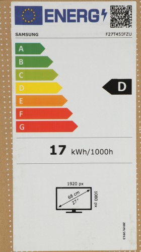 Монитор Samsung 27" F27T450FZU черный IPS LED 16:9 HDMI M/M полуматовая HAS Piv 250cd 178гр/178гр 1920x1080 75Hz FreeSync DP FHD USB 4.6кг