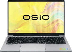 Ноутбук Osio FocusLine F150a-017 Ryzen 7 5700U 16Gb SSD1Tb AMD Radeon Graphics 15.6" IPS FHD (1920x1080) без ОС grey WiFi BT Cam 6000mAh