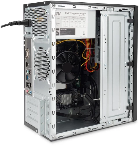 ПК IRU 310SC MT i3 12100 (3.3) 8Gb SSD256Gb UHDG 730 Windows 11 Professional GbitEth 200W черный (1969049)