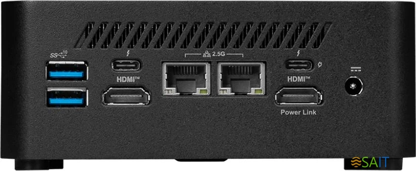 Неттоп MSI Cubi NUC 1M-053BRU Core 3 100U (1.2) Graphics CR noOS 2xGbitEth WiFi BT 120W черный (936-B0B111-081)