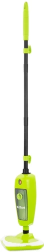 Швабра паровая Kitfort КТ-1055 1000Вт зеленый