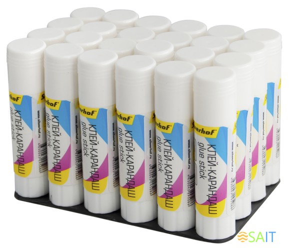 Клей-карандаш Silwerhof 431462-08 8гр ПВП термоусадочная упаковка