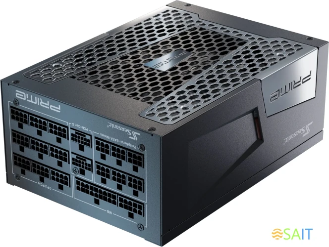 Блок питания Seasonic ATX 1600W Prime PX-1600 Gen.5 80+ platinum (20+4pin) APFC 135mm fan 18xSATA Cab Manag RTL