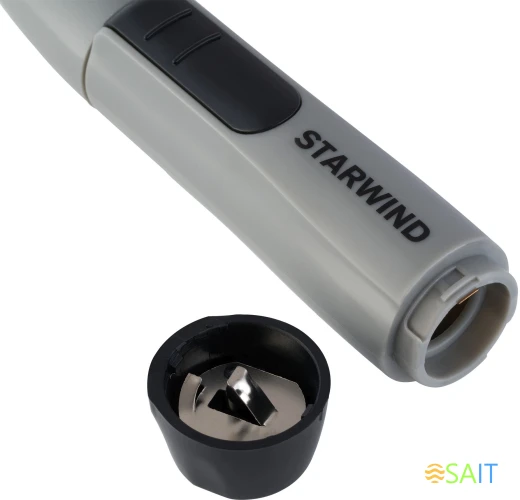 Триммер Starwind SHT 4929 серебристый/черный (насадок в компл:1шт)