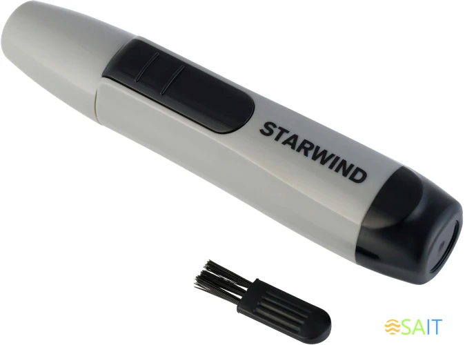 Триммер Starwind SHT 4929 серебристый/черный (насадок в компл:1шт)