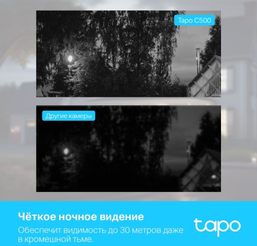 Камера видеонаблюдения IP TP-Link Tapo C500 Wi-Fi 3.89-3.89мм цв. корп.:белый