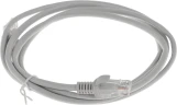 Патч-корд Premier 5-970 1Гбит/с UTP 4 пары cat.5E CCA molded 1.5м серый RJ-45 (m)-RJ-45 (m)