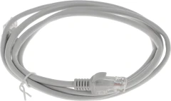 Патч-корд Premier 5-970 1Гбит/с UTP 4 пары cat.5E CCA molded 1.5м серый RJ-45 (m)-RJ-45 (m)