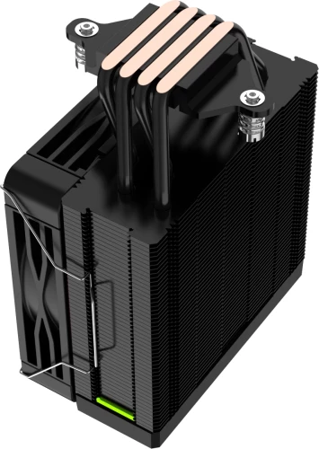 Устройство охлаждения(кулер) Bloody BD-AC205-ARGB1 ARGB Soc-AM5/AM4/1200/1700/1851 черный 4-pin 14-26dB Al+Cu LCD 205W 513gr Ret (BD-AC205-ARGB1-BK)