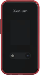 Мобильный телефон Xenium X680 красный раскладной 2Sim 2.8" 240x320 Nucleus 0.3Mpix GSM900/1800 MP3 FM microSD max32Gb