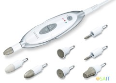 Маникюрно-педикюрный набор Sanitas SMA35 насадок в компл.:7шт белый