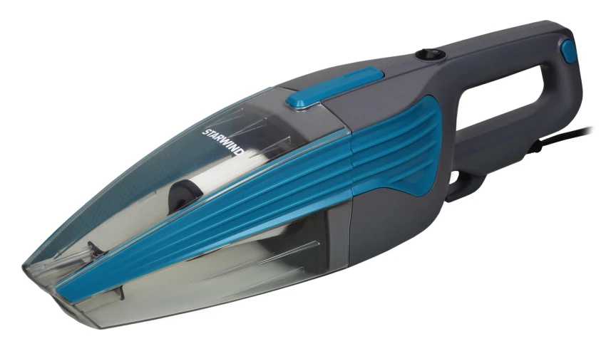 Пылесос ручной Starwind SCH1250 1000Вт бирюзовый/серый