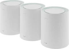 Бесшовный Mesh роутер Cudy M1300 (M1300(3-PACK)) AC1200 10/100/1000BASE-TX белый (упак.:3шт)