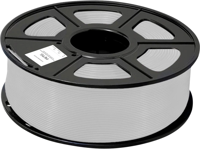 Пластик для принтера 3D Cactus CS-3D-PETG-1KG-SILVER PETG d1.75мм 1кг L316м 1цв.
