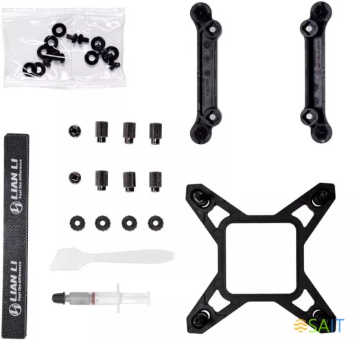 Система водяного охлаждения Lian-Li Galahad II LCD 280 ARGB Soc-AM5/AM4/1200/1700/1851 белый 4-pin 26.7dB Al+Cu LCD Ret (G89.GA2ALCD28W.R0)