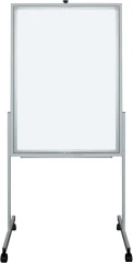Флипчарт Silwerhof DAILY лак 70x100см на роликах белый вращающаяся