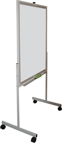 Флипчарт Silwerhof DAILY лак 70x100см на роликах белый вращающаяся