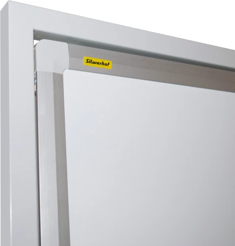 Флипчарт Silwerhof DAILY лак 70x100см на роликах белый вращающаяся