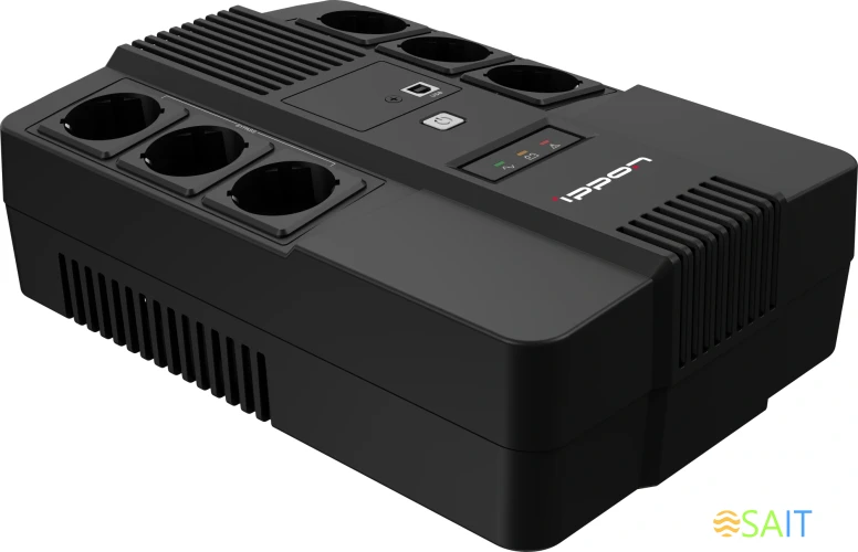 Источник бесперебойного питания Ippon Nut 650 360Вт 650ВА черный