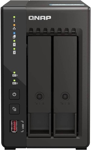 Сетевое хранилище NAS Qnap Original TS-253E-8G 2-bay настольный Celeron J6412