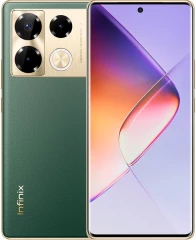 Смартфон Infinix X6850 Note 40 Pro 256Gb 12Gb зеленый моноблок 3G 4G 2Sim 6.78" 1080x2436 Android 14 108Mpix 802.11 a/b/g/n/ac NFC GPS GSM900/1800 GSM1900 Protect FM