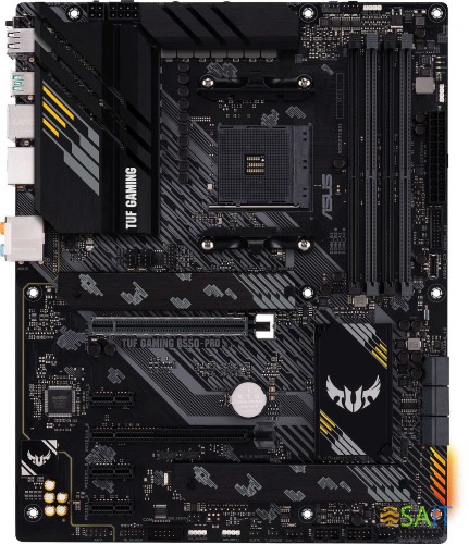 Материнская плата Asus TUF GAMING B550-PRO Soc-AM4 AMD B550 4xDDR4 ATX AC`97 8ch(7.1) 2.5Gg RAID+HDMI+DP