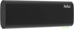 Накопитель SSD Netac USB-C 2Tb NT01ZSLIM-002T-32BK Z Slim 1.8" черный